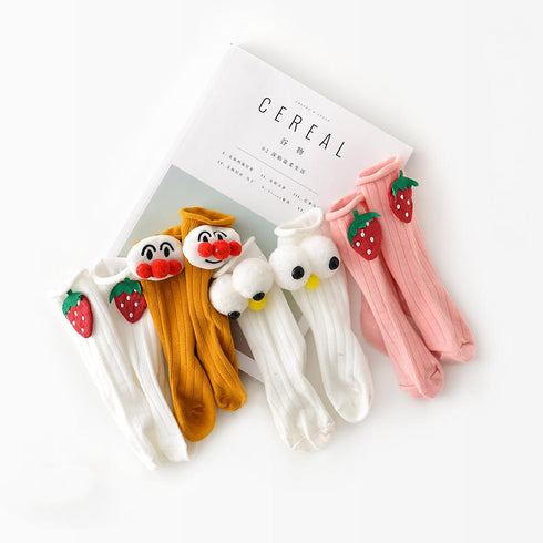 Newborn Baby Cartoon Socks